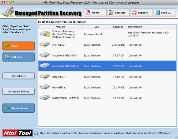 mac repair partition map