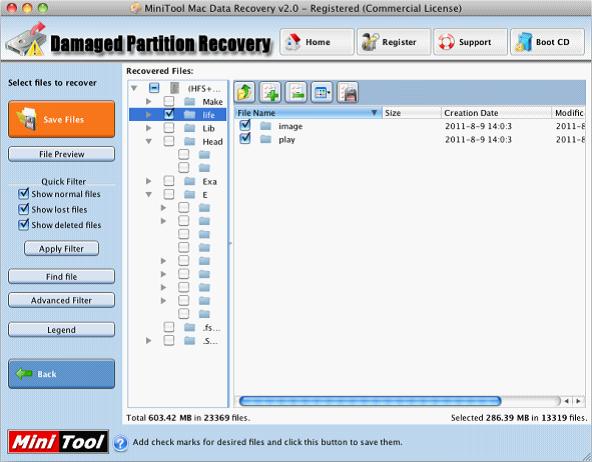 minitool mac data recovery mac