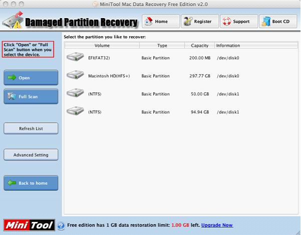 free data recovery for mac os x