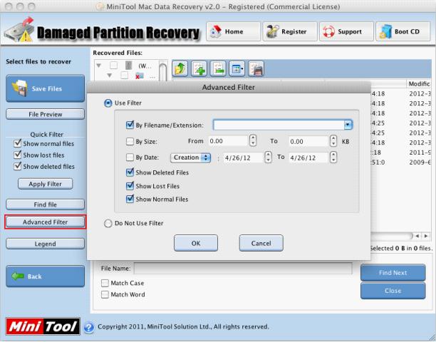 free files recovery software