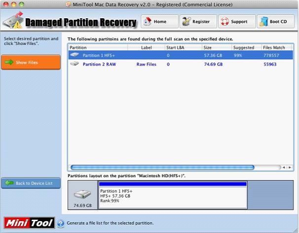 instal the new version for mac Comfy Partition Recovery 4.8