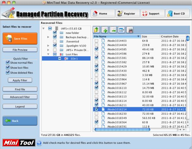 free damaged partition recovery