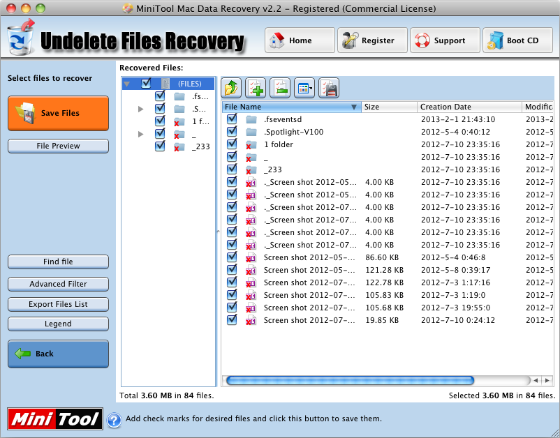 mac file recovery shareware
